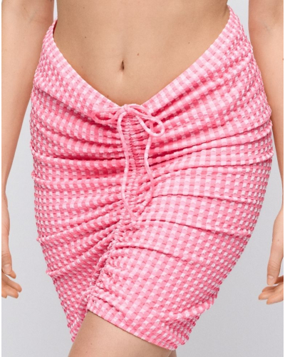 Drawstring swim skirt Marie Jo Bain Mary lynn (Rose Gingham)