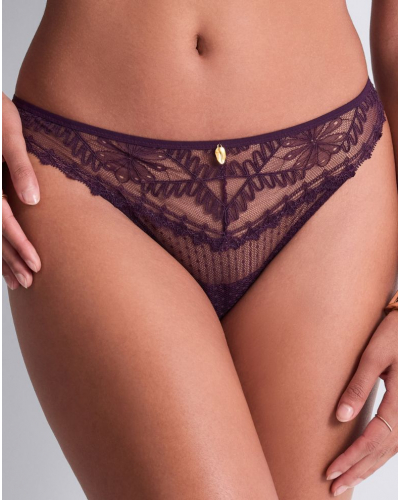 Thong Aubade Mystery Of Love (Plum)