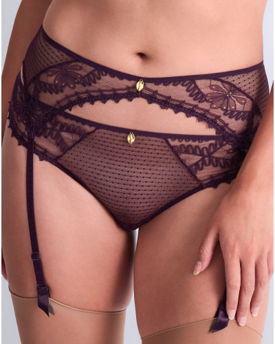 Porte jarretelles Aubade Mystery Of Love (Plum)