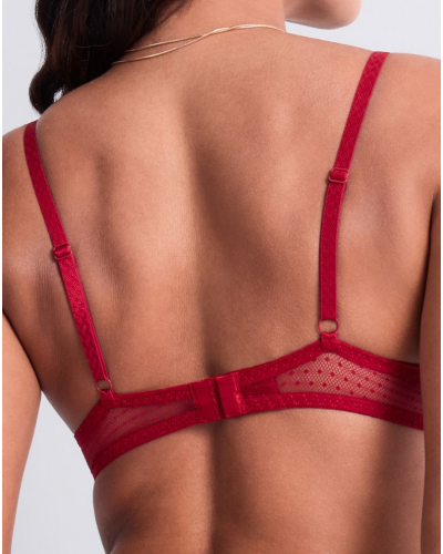 Soutien-gorge plunge coque Aubade Mystery Of Love (Cherry)