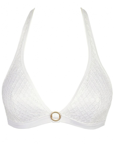 Soutien-gorge de bain triangle rembourré Marie Jo Bain Taleah (Elfin White)
