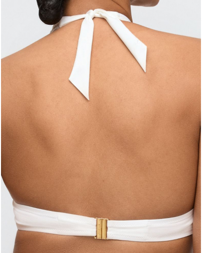Soutien-gorge de bain triangle rembourré Marie Jo Bain Taleah (Elfin White)