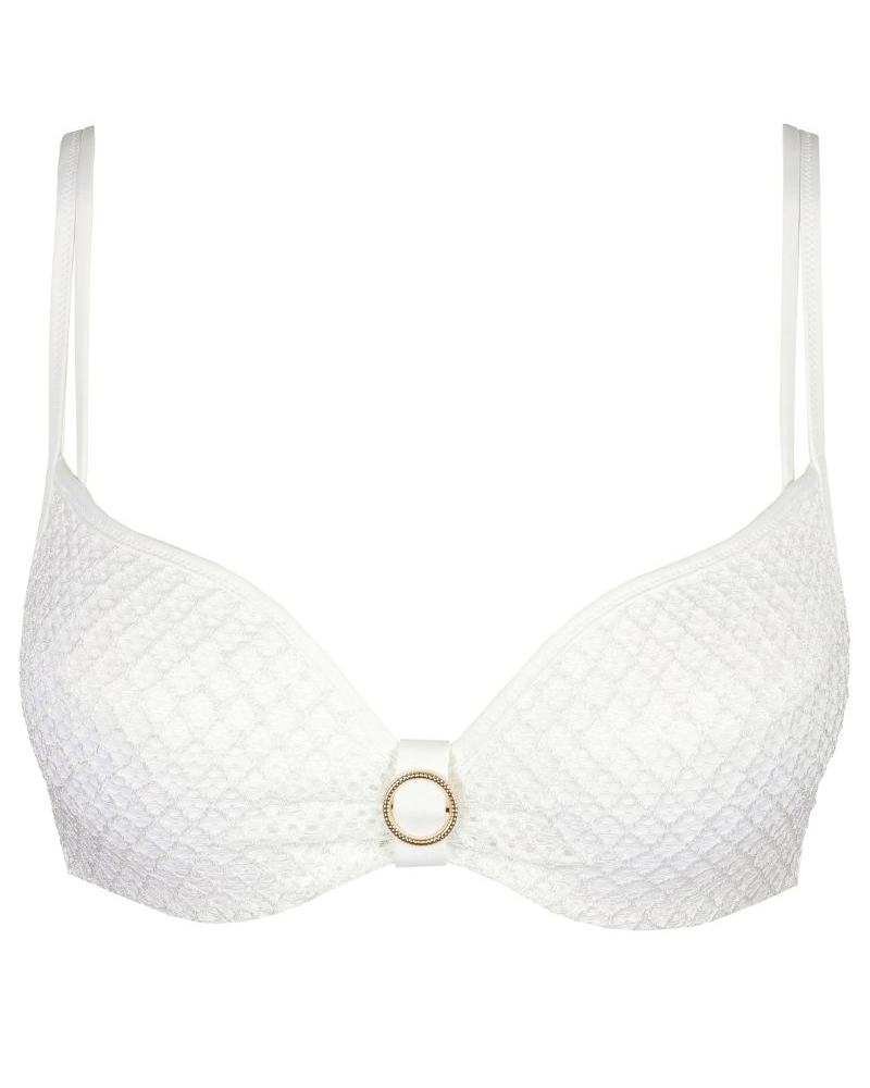 Padded bath bra heart shape Marie Jo Bain Taleah (Elfin White)