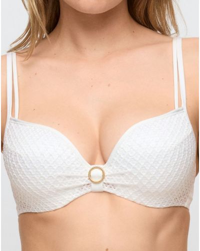 Soutien-gorge de bain coque forme de coeur Marie Jo Bain Taleah (Elfin White)