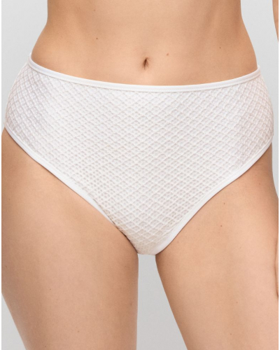 Bikini de cintura alta Marie Jo Bain Taleah (Elfin White)