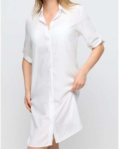 Robe de plage courte Marie Jo Bain Taleah (Elfin White)