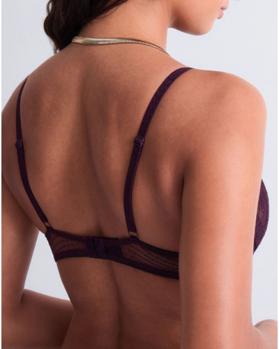 Sujetador triángulo ultra plunge Aubade Mystery Of Love (Plum)