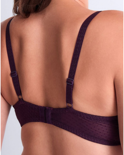 Soutien-gorge triangle ultra plunge Aubade Mystery Of Love (Plum)
