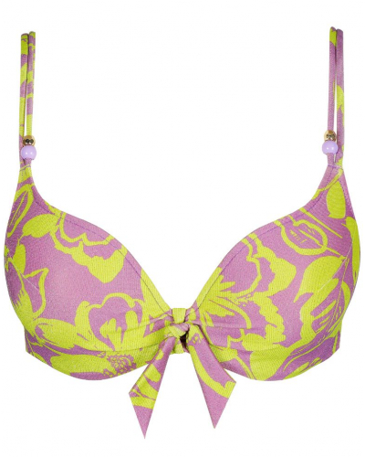 Sujetador de baño con copas en forma de corazón Marie Jo Bain Chalia (Luminous Lines)