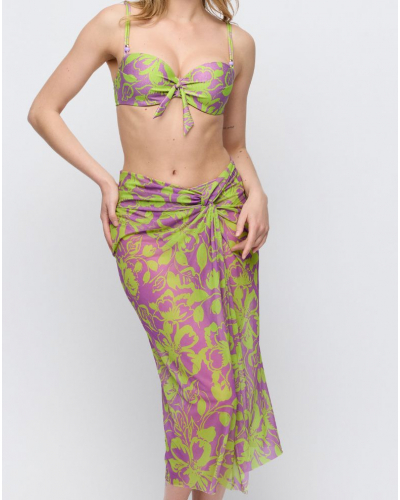 Pareo swim skirt Marie Jo Bain Chalia (Luminous Lines)