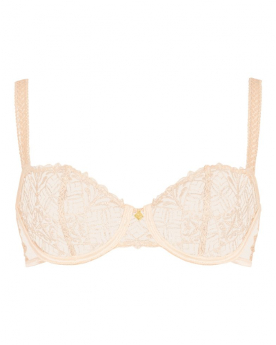 Underwired demi bras Aubade Iconic Calypso (Dune)