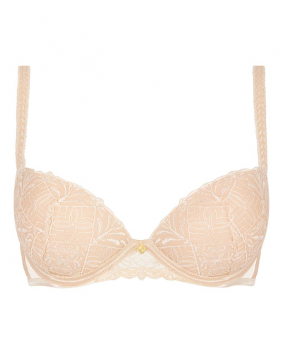 Soutien-gorge plunge coques Aubade Iconic Calypso (Dune)