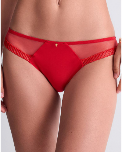 Slip brésilien Aubade Sheer Emotion (Diva Red)