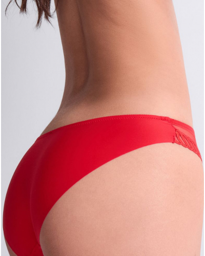 Calzoncillo brasileño Aubade Sheer Emotion (Diva Red)