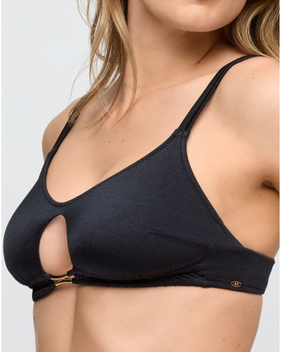 Bralette de baño con aberturas Marie Jo Bain Hello sunset (Negro)