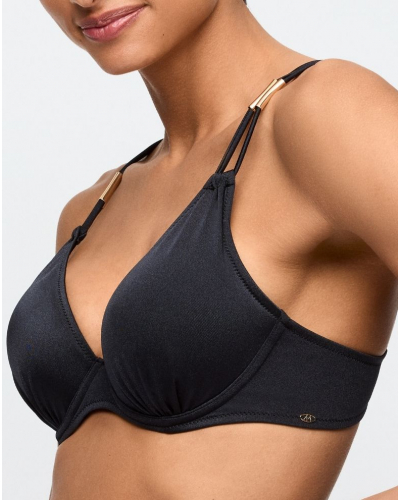 Sujetador de bikini push-up Marie Jo Bain Hello Sunset (Negro)