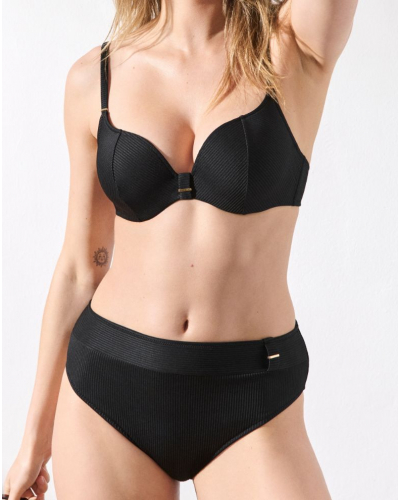 Soutien-gorge de bain forme cœur à coque Marie Jo Bain Cassie (Noir)