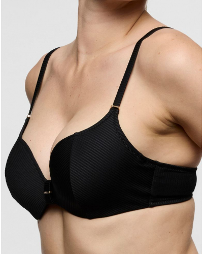 Soutien-gorge de bain forme cœur à coque Marie Jo Bain Cassie (Noir)