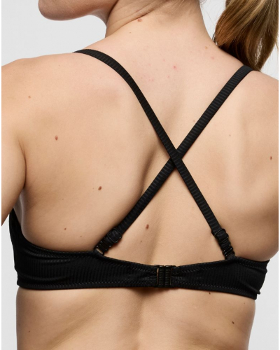 Soutien-gorge de bain forme cœur à coque Marie Jo Bain Cassie (Noir)