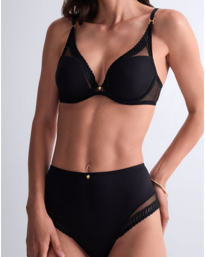 Braga cintura alta Aubade Sheer Emotion (Negro)