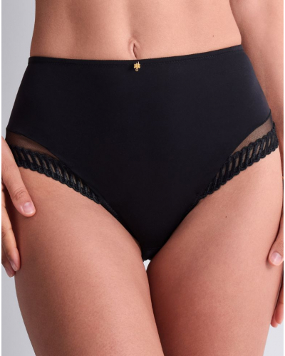 High waist briefs Aubade Sheer Emotion (Black)