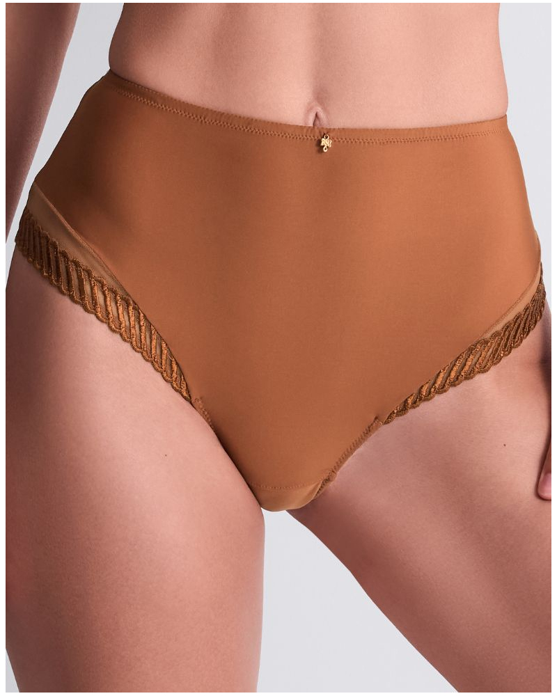 High waist briefs Aubade Sheer Emotion (Honey)