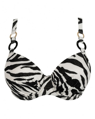 Sujetador de baño balconet con copas Prima Donna Swim Dalice (Sauvage Shine)