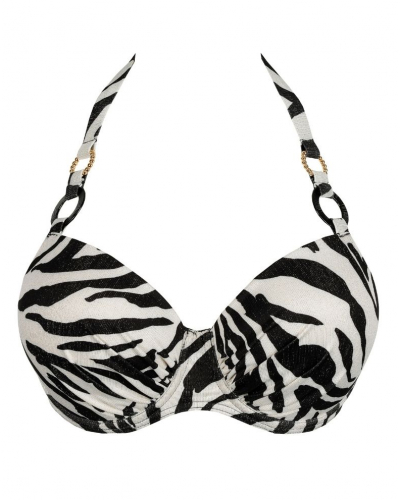 Sujetador de baño balconet con copas Prima Donna Swim Dalice (Sauvage Shine)