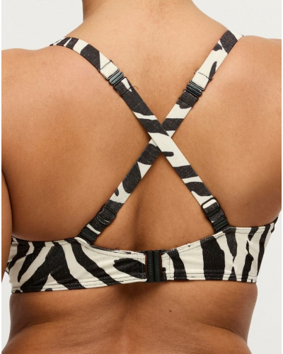 Sujetador de baño con copa completa Prima Donna Swim Dalice (Sauvage Shine)