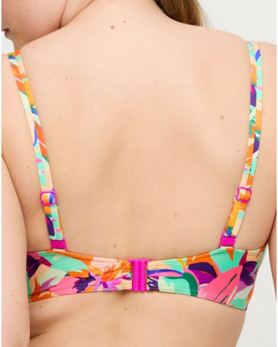 Prima Donna Swim Varadeo Padded Balcony Bikini Top (Bright Tropics)