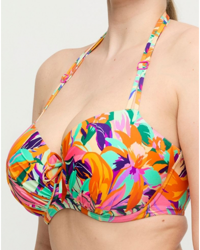 Soutien-gorge de bain balconnet coque Prima Donna Bain Varadeo (Bright Tropics)