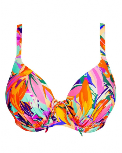 Prima Donna Swim Varadeo Heart-Shaped Padded Bikini Top (Bright Tropics)