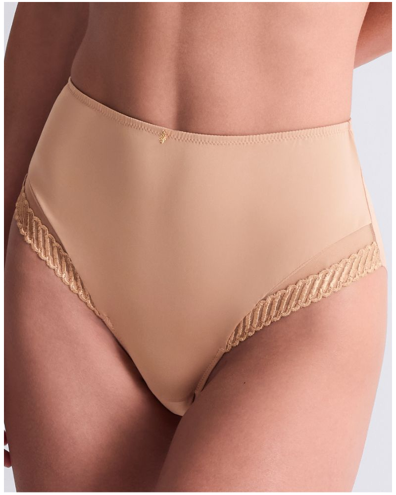 High waist briefs Aubade Sheer Emotion (Sand)