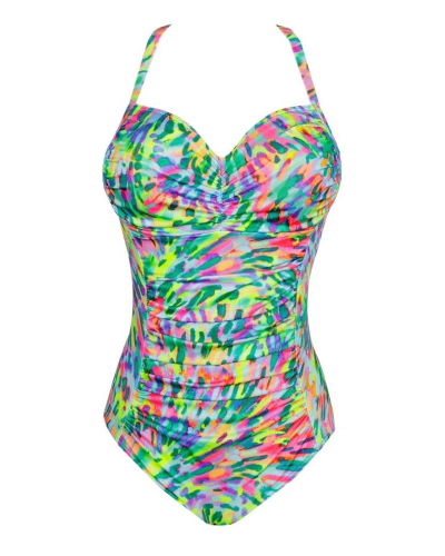 Bañador de una pieza con sujeción total Prima Donna Swim Douala (Impressionist Summer)