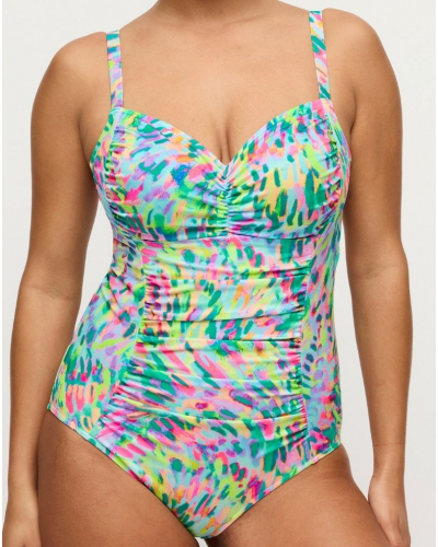 Bañador de una pieza con sujeción total Prima Donna Swim Douala (Impressionist Summer)