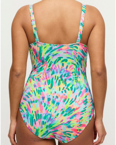 Maillot de bain une pièce emboîtant Prima Donna Swim Douala (Impressionist Summer)