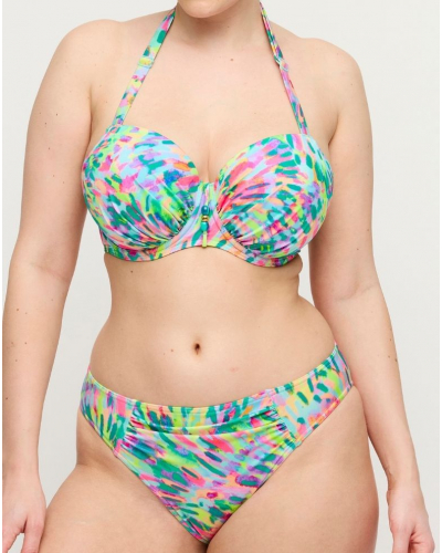 Prima Donna Bain Douala Padded Balcony Bikini Top (Impressionist Summer)