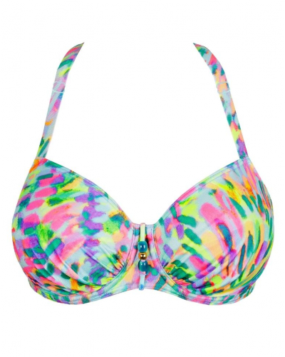 Sujetador de bikini con copa completa Prima Donna Swim Douala (Impressionist Summer)