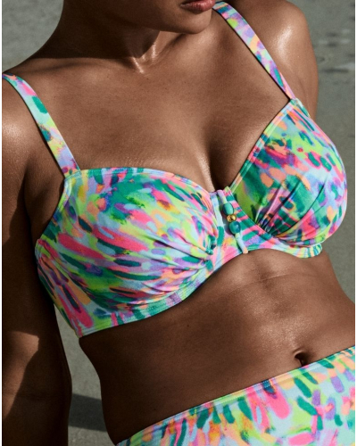 Soutien-gorge de bain emboitant Prima Donna Swim Douala (Impressionist Summer)