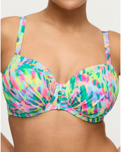 Soutien-gorge de bain emboitant Prima Donna Swim Douala (Impressionist Summer)