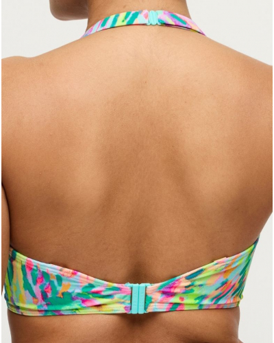 Sujetador de bikini con copa completa Prima Donna Swim Douala (Impressionist Summer)