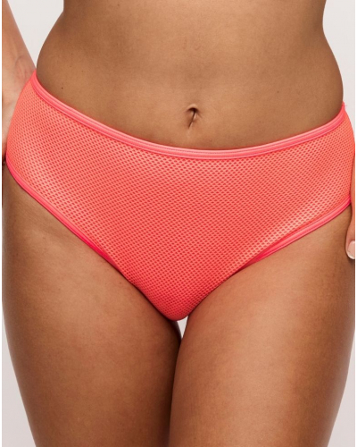 Slip de bain taille haute Prima Donna Swim Rivas (Neon Fiesta)