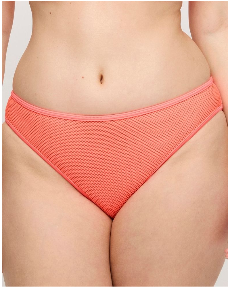 Braguita de bikini brasileña Prima Donna Swim Rivas (Neon Fiesta)