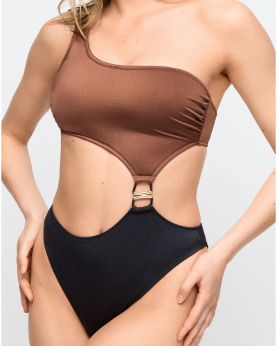 Maillot de bain une pièce Marie Jo Bain Hello sunset (Sepia)