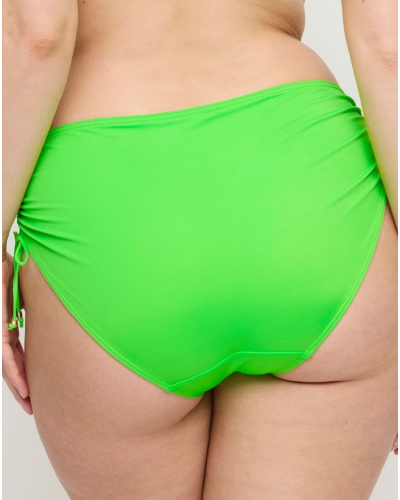 Braguita de bikini de talle alto con cordones Prima Donna Swim Pilon (Neon Lime)