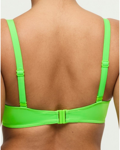 Soutien-gorge de bain coque forme cœur Prima Donna Swim Pilon (Neon Lime)