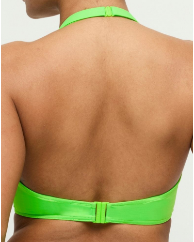 Prima Donna Swim Pilon Padded Heart-Shape Bikini Top (Neon Lime)