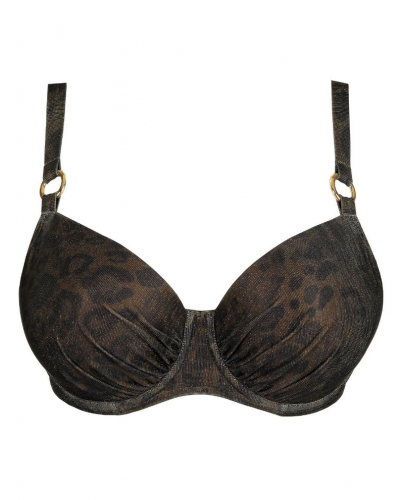 Soutien-gorge de bain balconnet coque Prima Donna Swim Ratjada (Jungle Jaguar)