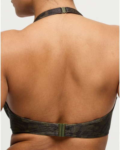 Padded balcony bath bra Prima Donna Swim Ratjada (Jungle Jaguar)