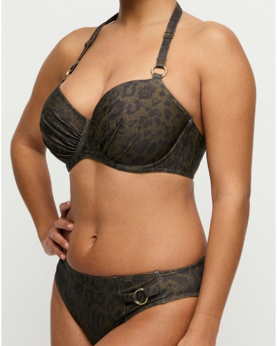 Soutien-gorge de bain balconnet coque Prima Donna Swim Ratjada (Jungle Jaguar)